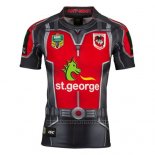St. George Illawarra Dragons Ant Man Marvel Rugby Jersey 2017 Gray Red