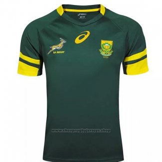 South Africa Springbok Rugby Jersey 2016-2017 Green