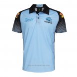 Polo Cronulla Sutherland Sharks Rugby Jersey 2021 Sky Blue