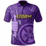Polo Melbourne Storm Rugby Jersey 2021 Indigenous