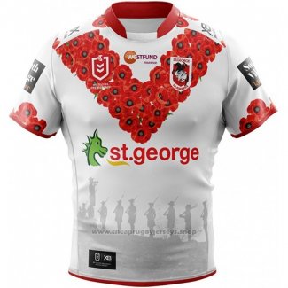 St George Illawarra Dragons Rugby Jersey 2019 Commemorative