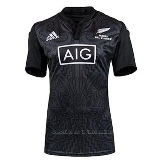 Cheap New Zealand Maori All Blacks Rugby Jersey 2014-2015 Home