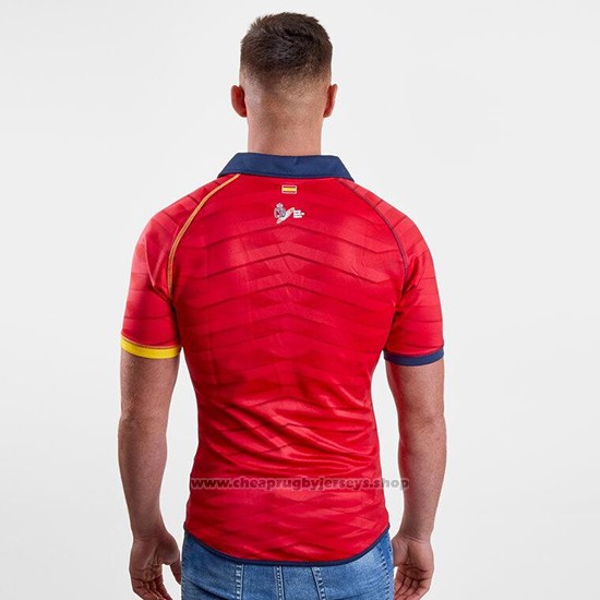 Spain Rugby Jersey 2019-2020 Red