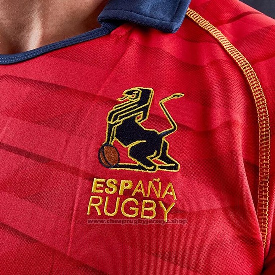 Spain Rugby Jersey 2019-2020 Red