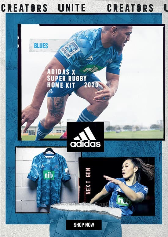 Blues Rugby Jersey 2020 Home