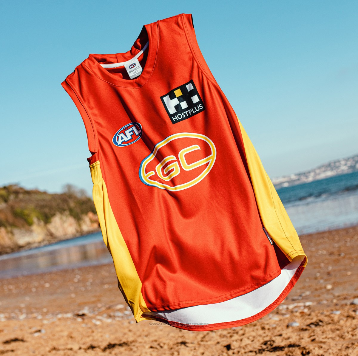 Gold Coast Suns AFL Guernsey 2019 Red